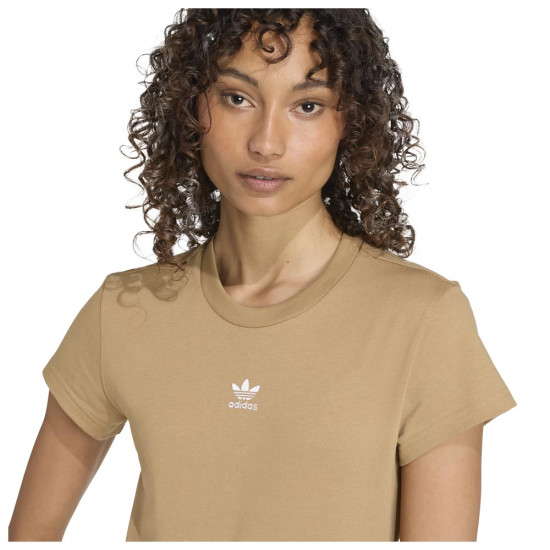 Adidas Γυναικεία κοντομάνικη μπλούζα Essentials Slim Tee
